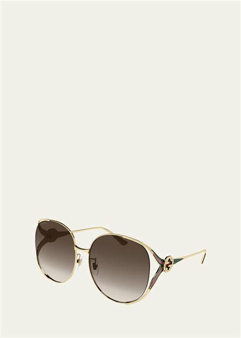 gucci oversized oval sunglasses|oversized gucci sunglasses for men.